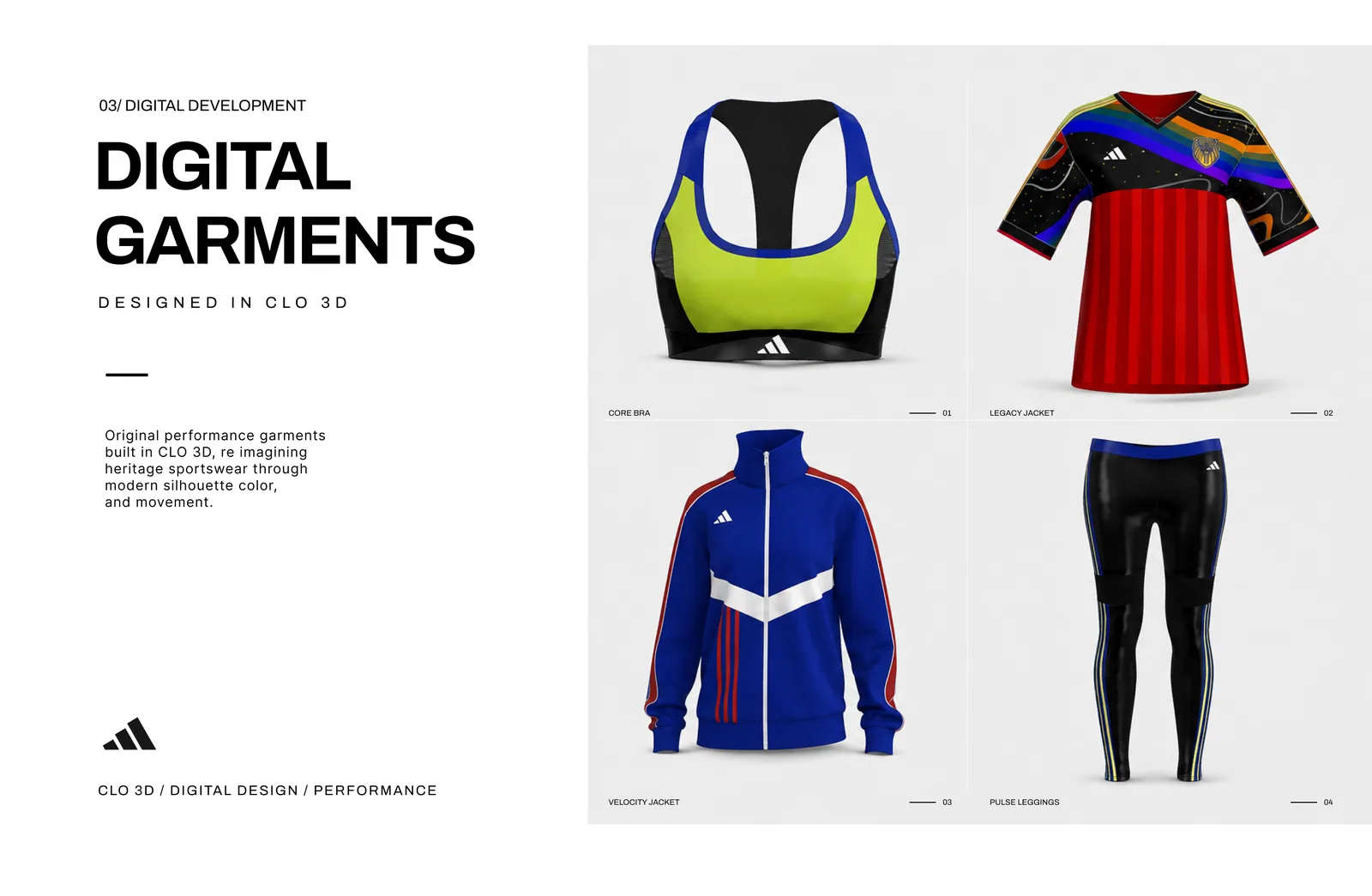 03 Digital development, digital garments in CLO 3D