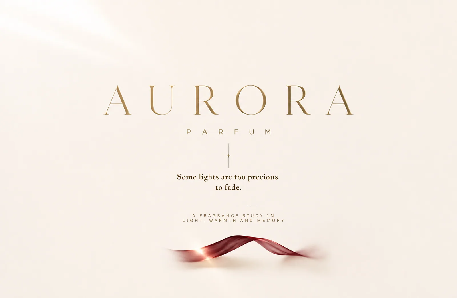 AURORA Parfum, some lights are too precious to fade