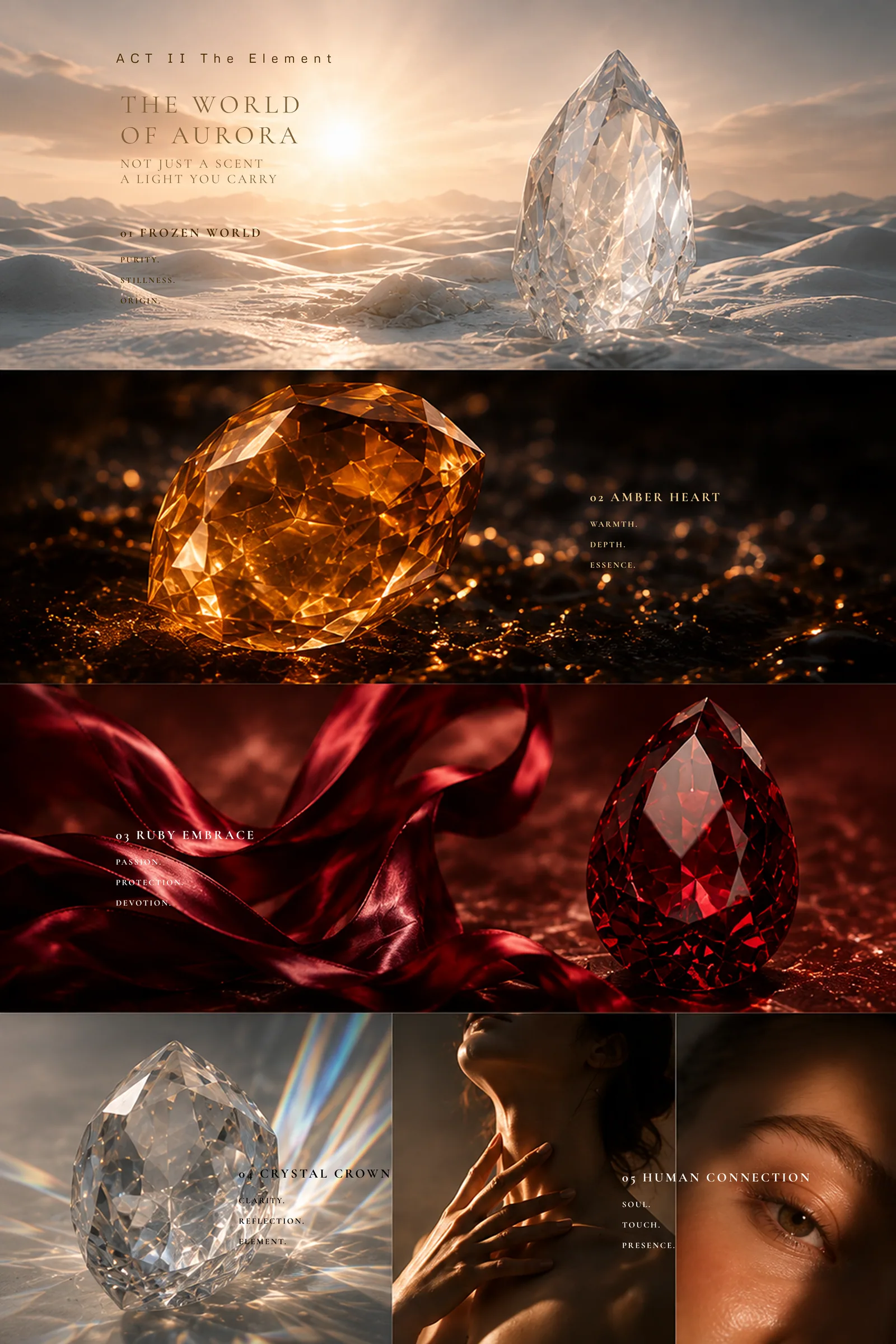Act II, The Element, the world of AURORA
